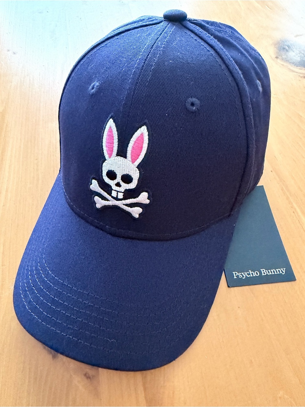 Brand New Psycho Bunny Baseball Cap - Evening Blue